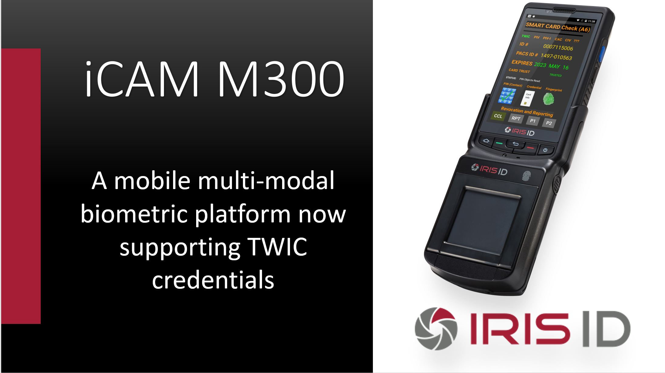 photo for iCAM M300 press release