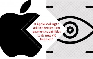 Apple logo and iris image