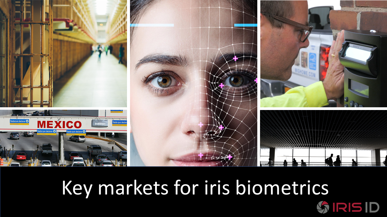 Key markets for iris biometrics