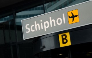 Schiphol Airport Sign